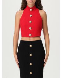 Balmain - Top Mujer - Lyst