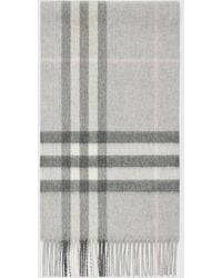 Burberry - Bufanda De Cachemira Con Estampado Vintage Check - Lyst