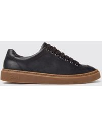 Camper - Runner Twentyfive Smooth Leather Low-Top Sneakers With Rear Logo - Lyst