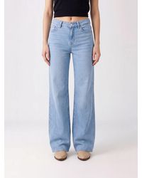 7 For All Mankind - Flared Denim Jeans - Lyst