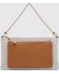Michael Kors - Coated Cotton Jet Set Bag With Mk Monogram - Lyst