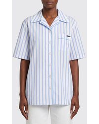 Dolce & Gabbana - Dolce &Amp Gabbana Striped Cotton And Silk Shirt - Lyst