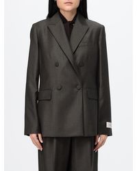 Agnona - Double-Breasted Blazer - Lyst