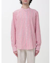 Manuel Ritz - Linen And Cotton Casual Shirt - Lyst