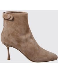 Francesco Russo - Leather Ankle Boots - Lyst
