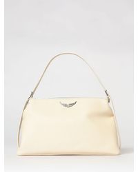 Zadig & Voltaire - Zadig &Amp Voltaire Jim Tasche Aus Genarbtem Leder - Lyst