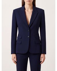 Elisabetta Franchi - Slim Fit Single-Breasted Blazer With Peaked Lapels - Lyst