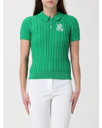 Ralph Lauren - Cotton Knit Polo Shirt - Lyst