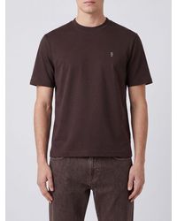 Eleventy - Slim Fit Crewneck T-Shirt - Lyst