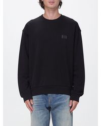 Dolce & Gabbana - Dolce &Amp Gabbana Cotton Crewneck Sweatshirt With Tonal Logo And Dropped Shoulders - Lyst