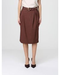 Pinko - Edwina Midi Skirt - Lyst