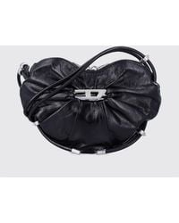 DIESEL - Borsa A Spalla Scrunch-D Heart S - Lyst