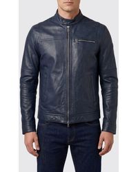 Peuterey - Leather Jacket - Lyst
