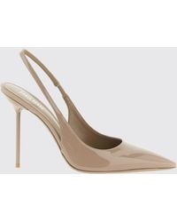 Paris Texas - Lidia Patent Leather Slingback Pumps With High Heel - Lyst