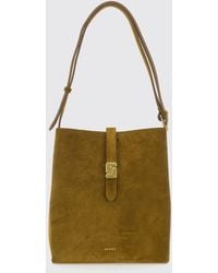 Soeur - Bello Suede Shoulder Bag With Adjustable Handle - Lyst