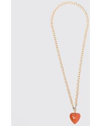 Roxanne Assoulin - Brass Necklace With Enamelled Charm - Lyst