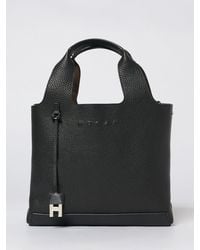 Hogan - Grained Leather Handbag - Lyst