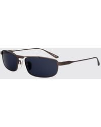 Balenciaga - Bb0451S Metal Sunglasses - Lyst