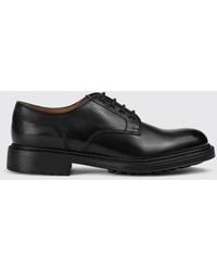 Doucal's - Leather Derby Shoes - Lyst
