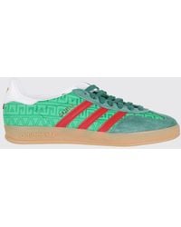 adidas Originals - Gazelle Indoor Printed Leather Sneakers - Lyst