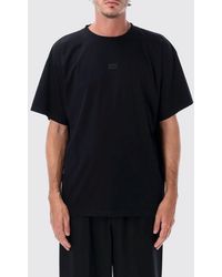 MM6 by Maison Margiela - Short-Sleeved Crewneck 100% Cotton T-Shirt - Lyst