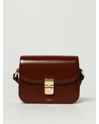 A.P.C. - Schultertasche Damen - Lyst