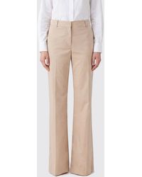 FEDERICA TOSI - Crêpe Flared Trousers - Lyst