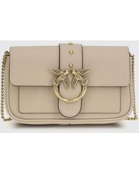 Pinko - Love Bag One Simply Leather Bag - Lyst