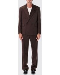 Lardini - Regular Fit Double-Breasted Suit - Lyst