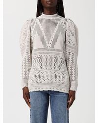 Isabel Marant - Crochet Cotton Blend Top - Lyst