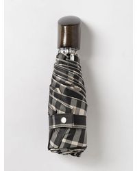 Burberry - Nylon Umbrella With Vintage Check Pattern - Lyst
