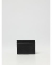 Fendi - Credit Card Holder In Shadow Leather With The Ff Pattern - Lyst