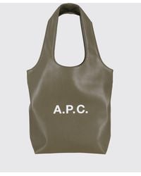 A.P.C. - Ninon Small Tote Shoulder Bag - Lyst