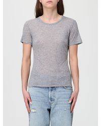 Anine Bing - Sylvie Wool Blend T-Shirts - Lyst