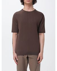 People Of Shibuya - Cotton Crew Neck Sweater - Lyst