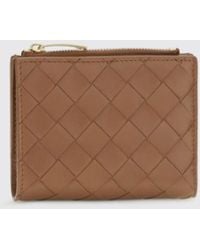 Bottega Veneta - Intrecciato Calfskin Bifold Wallet - Lyst