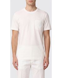 Dolce & Gabbana - Dolce &Amp Gabbana Cotton Crew-Neck T-Shirt With Patch Pocket - Lyst