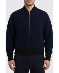 Jil Sander - Wool Knit Bomber Jacket - Lyst