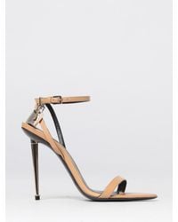 Tom Ford - Padlock Leather Sandals - Lyst