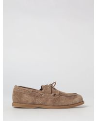 Etro - Paisley Print Suede Boat Loafers - Lyst