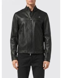Billionaire - Sheepskin Leather Jacket - Lyst