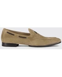 Doucal's - Suede Loafers - Lyst