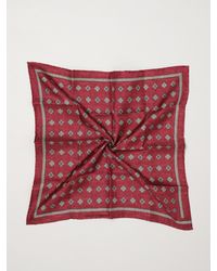 Brunello Cucinelli - Pañuelo De Bolsillo De Pura Seda Con Estampado Floral - Lyst
