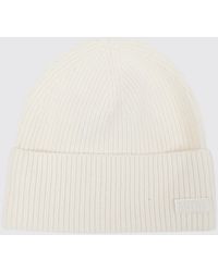 Autry - Wool Beanie Hat With Cuffed Hem And A Front Applied Logo Patch - Lyst