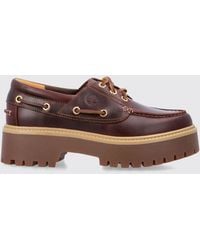 Timberland - Stone Street Boat Leder-Mokassins - Lyst