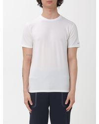Peuterey - Cotton Blend Basic T-Shirt - Lyst