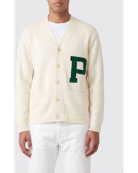 Polo Ralph Lauren - V-Neck Cotton Cardigan With Logo - Lyst