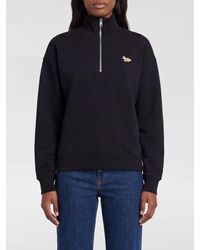Maison Kitsuné - Maison Kitsun&Eacute Cotton Sweatshirt With Logo - Lyst