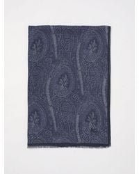 Etro - Modal Scarf With Paisley Jacquard - Lyst