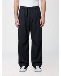 DARKPARK - Wide-Leg Virgin Wool Trousers With Belt - Lyst